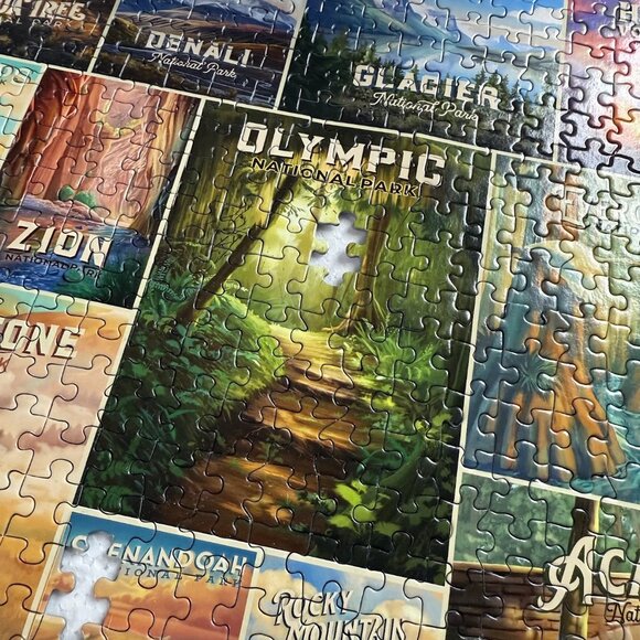 Explore Our National Parks 1000 Pieces Jigsaw Puzzle Made in USA by Latern Press - Picture 4 of 14